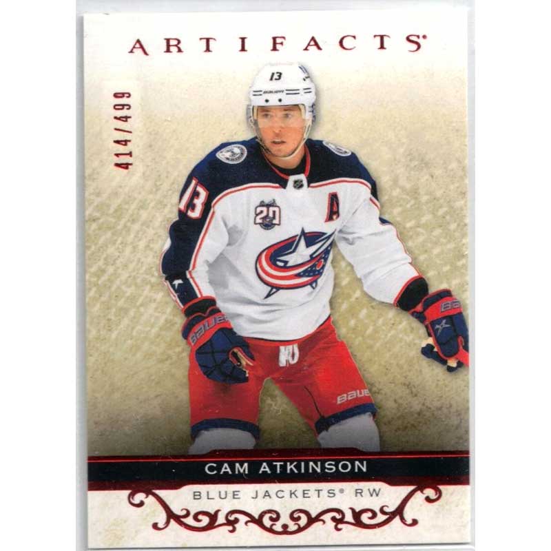 Cam Atkinson 2021-22 Artifacts Ruby #44 /499