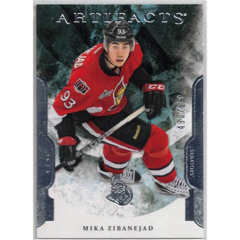 Mika Zibanejad 2011-12 Artifacts #232 RC /699