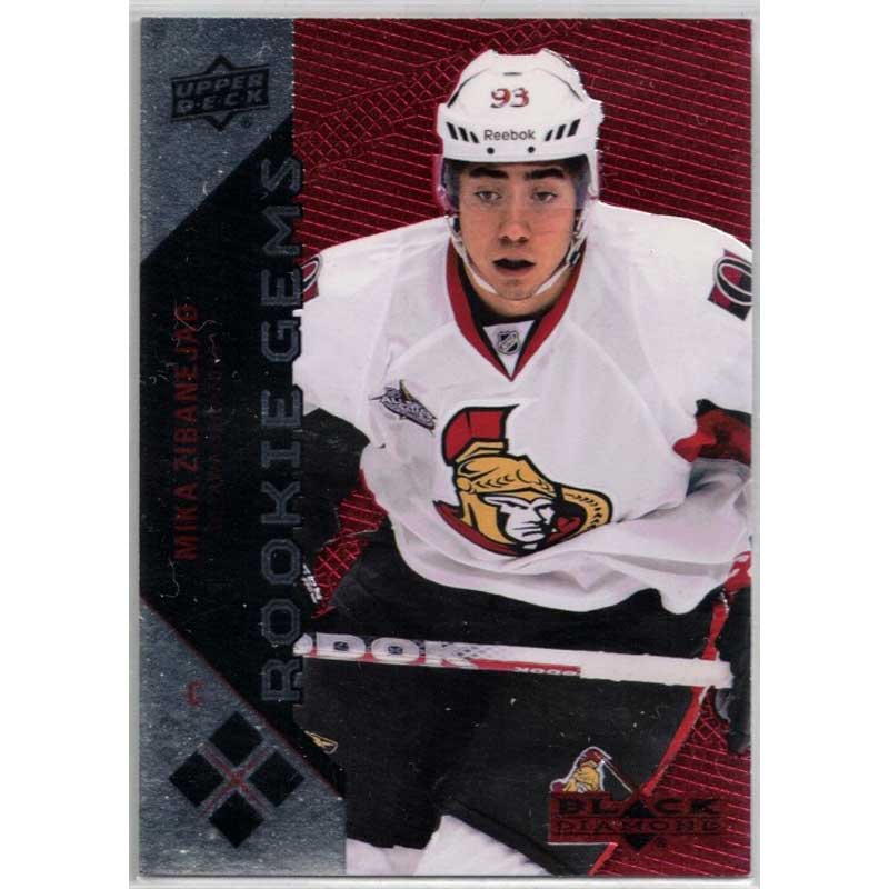 Mika Zibanejad 2011-12 Black Diamond Ruby #229 012/100