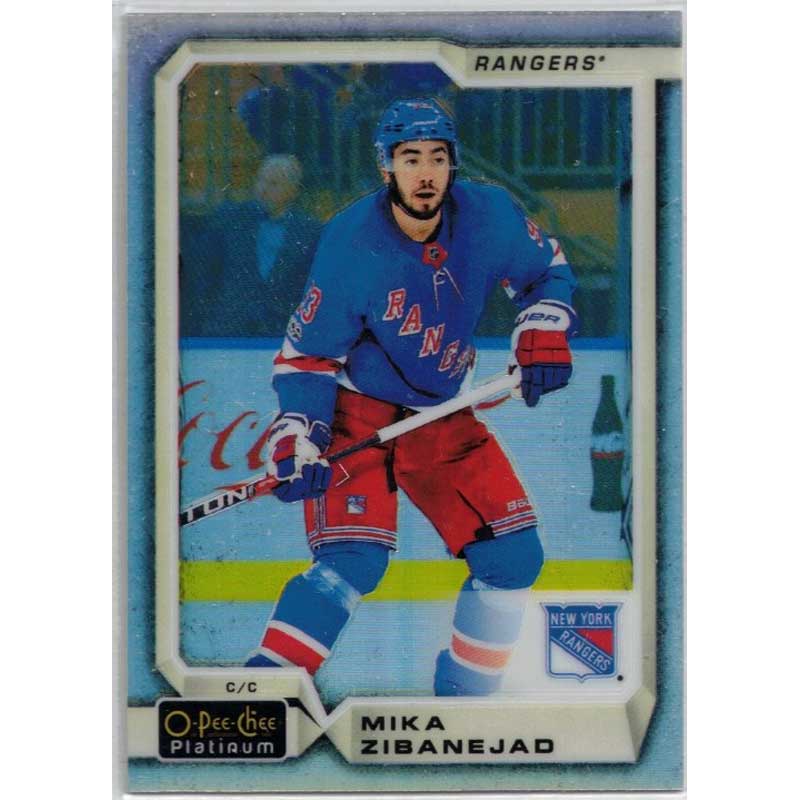 Mika Zibanejad 2018-19 O-Pee-Chee Platinum Rainbow #31