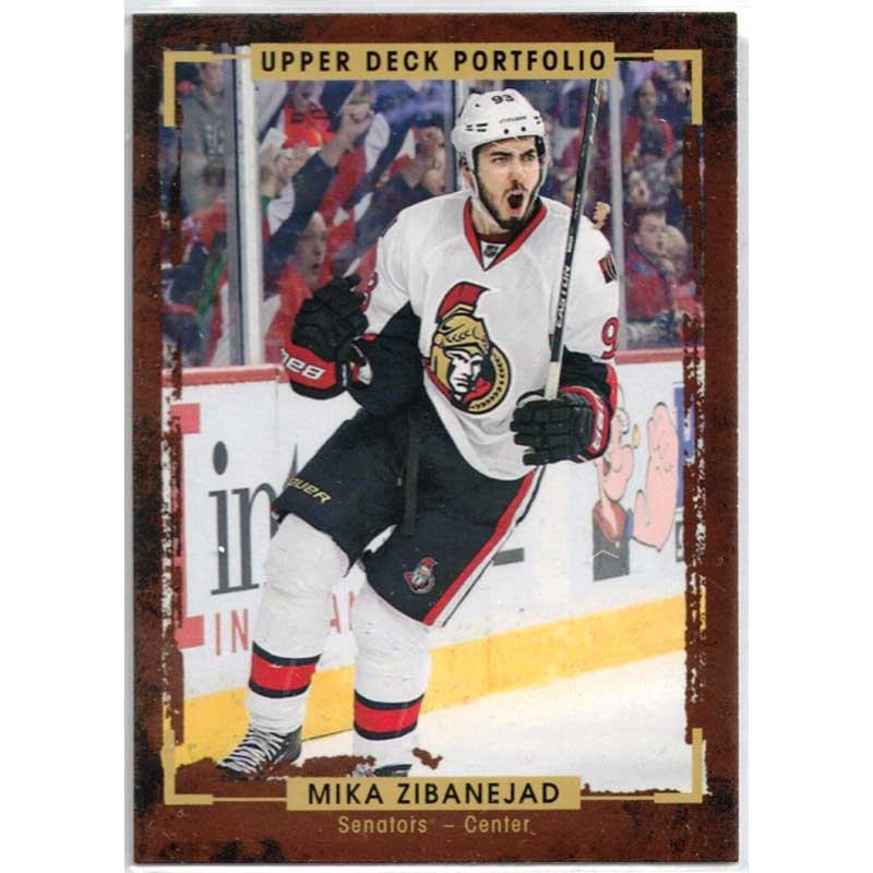 Mika Zibanejad 2015-16 Upper Deck Portfolio #152