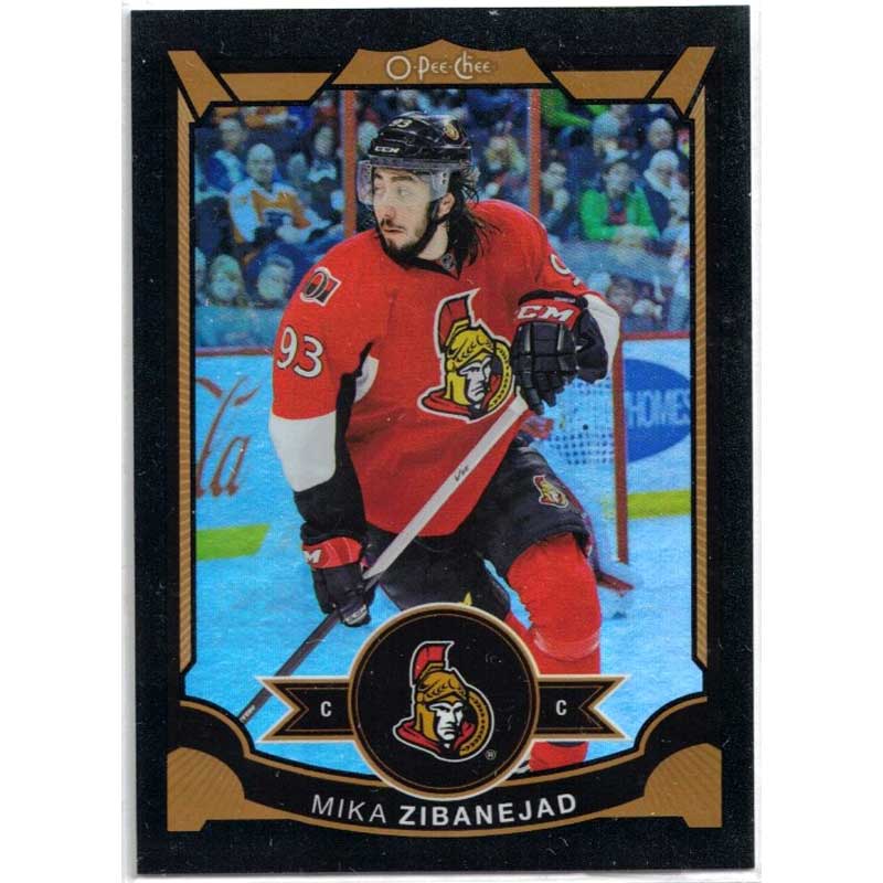 Mika Zibanejad 2015-16 O-Pee-Chee Rainbow Black #65 050/100