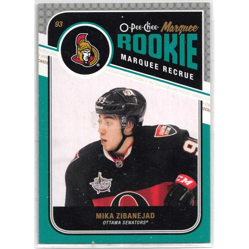 Mika Zibanejad 2011-12 O-Pee-Chee #619 RC