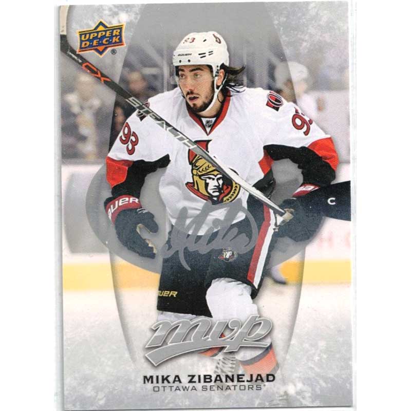 Mika Zibanejad 2016-17 Upper Deck MVP Silver Script #183