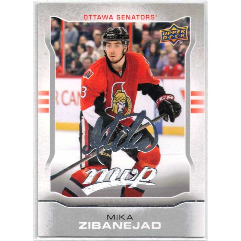 Mika Zibanejad 2014-15 Upper Deck MVP Silver Script #17