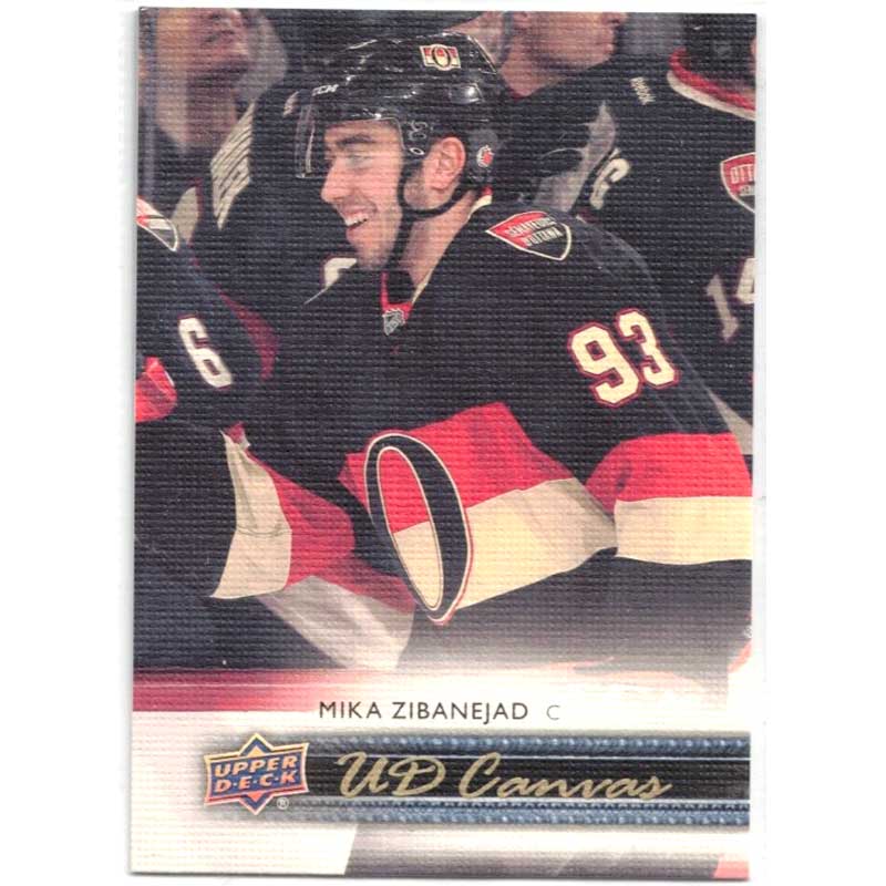 Mika Zibanejad 2014-15 Upper Deck Canvas #C60