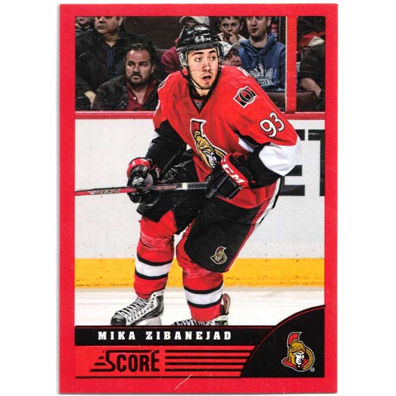 Mika Zibanejad 2013-14 Score Red Border #358