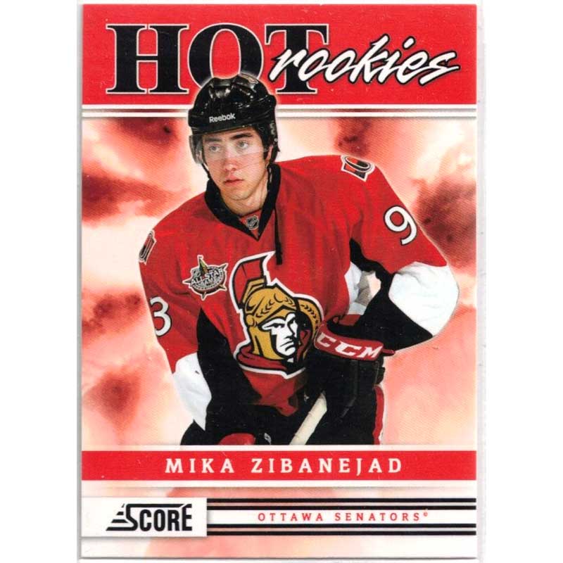 Mika Zibanejad 2011-12 Score #552 Hot Rookies SP RC