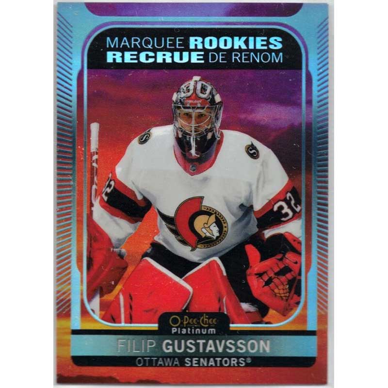 Filip Gustavsson 2021-22 O-Pee-Chee Platinum Sunset #229