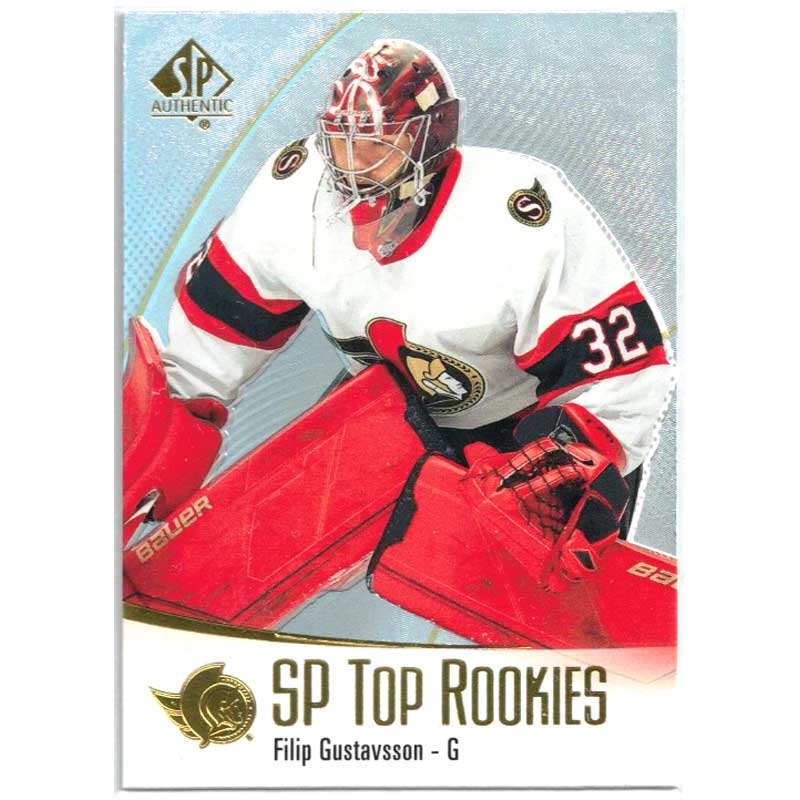 Filip Gustavsson 2021-22 SP Authentic Top Rookies #TR21