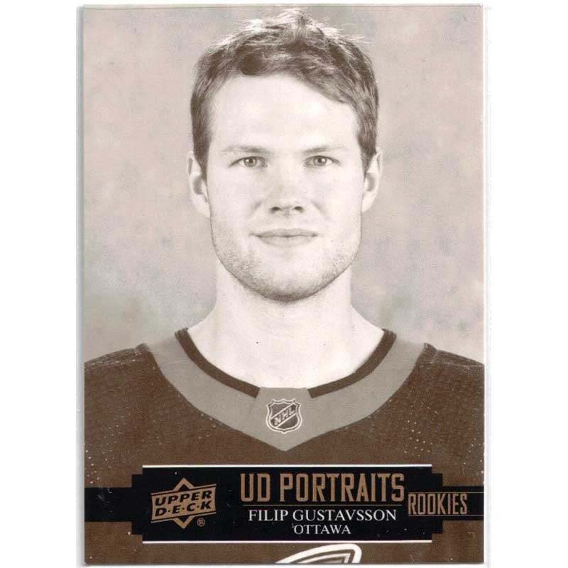 Filip Gustavsson 2021-22 Upper Deck Portraits #P55