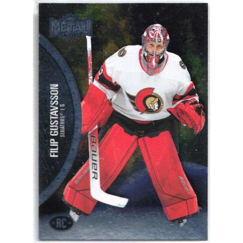 Filip Gustavsson 2021-22 Metal Universe #159 RC