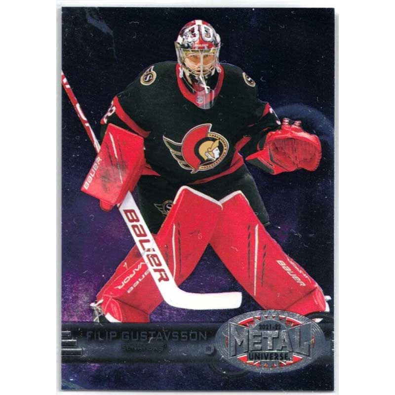 Filip Gustavsson 2021-22 Metal Universe '97-98 Retro Rookies #R13