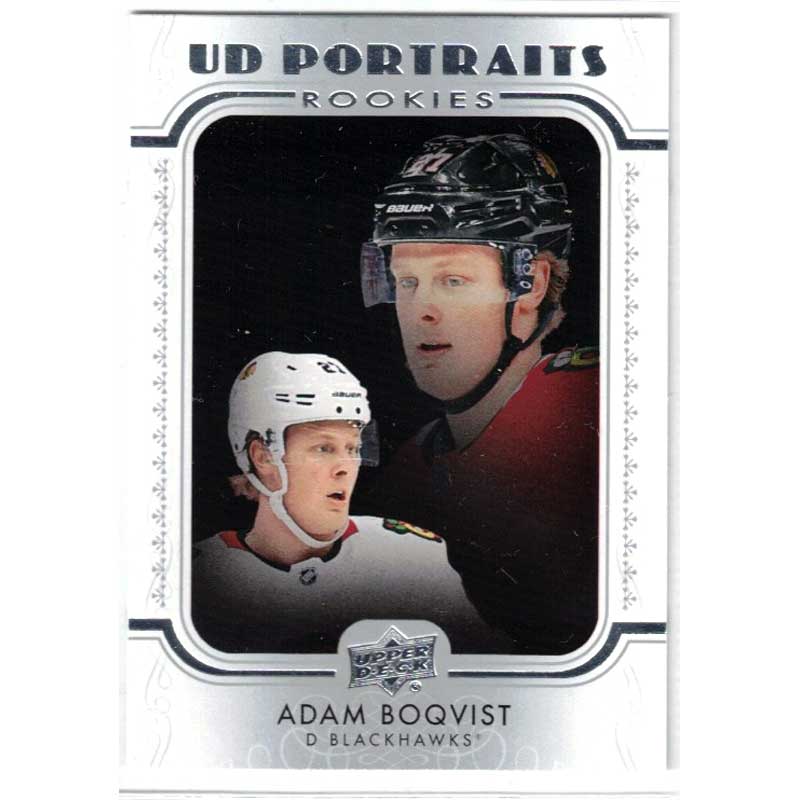 Adam Boqvist 2019-20 Upper Deck UD Portraits #P73