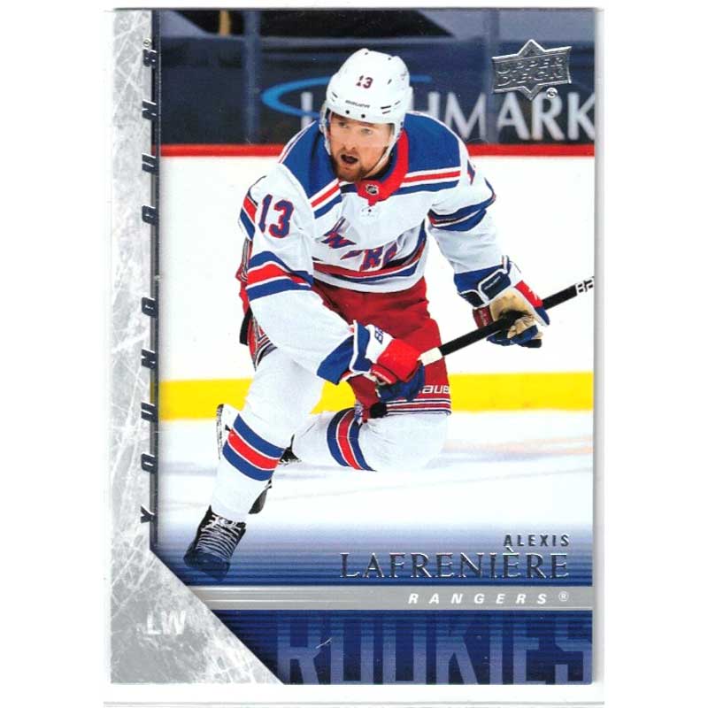 Alexis Lafreniere 2020-21 Upper Deck '05-06 Upper Deck Tribute #T76 Young Guns