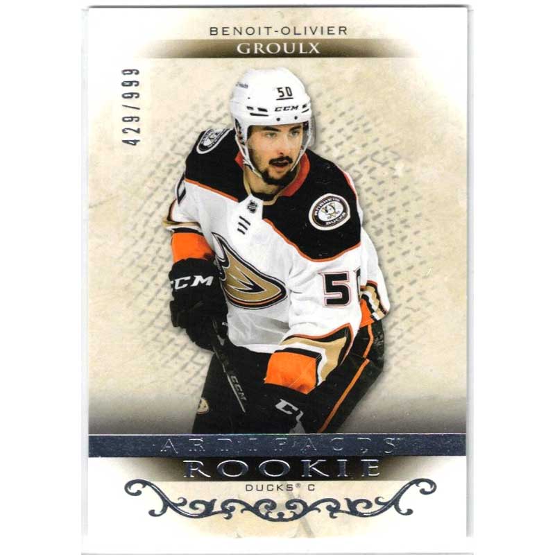 Benoit-Olivier Groulx 2021-22 Artifacts #RED225 RC /999