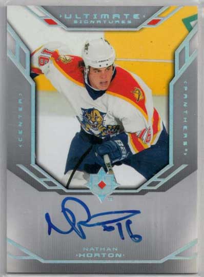 Nathan Horton 2004-05 Ultimate Collection Signatures #USNH