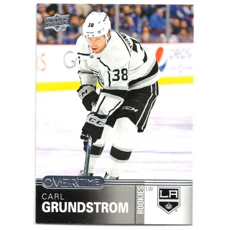 Carl Grundström 2019-20 Upper Deck Overtime #56 RC