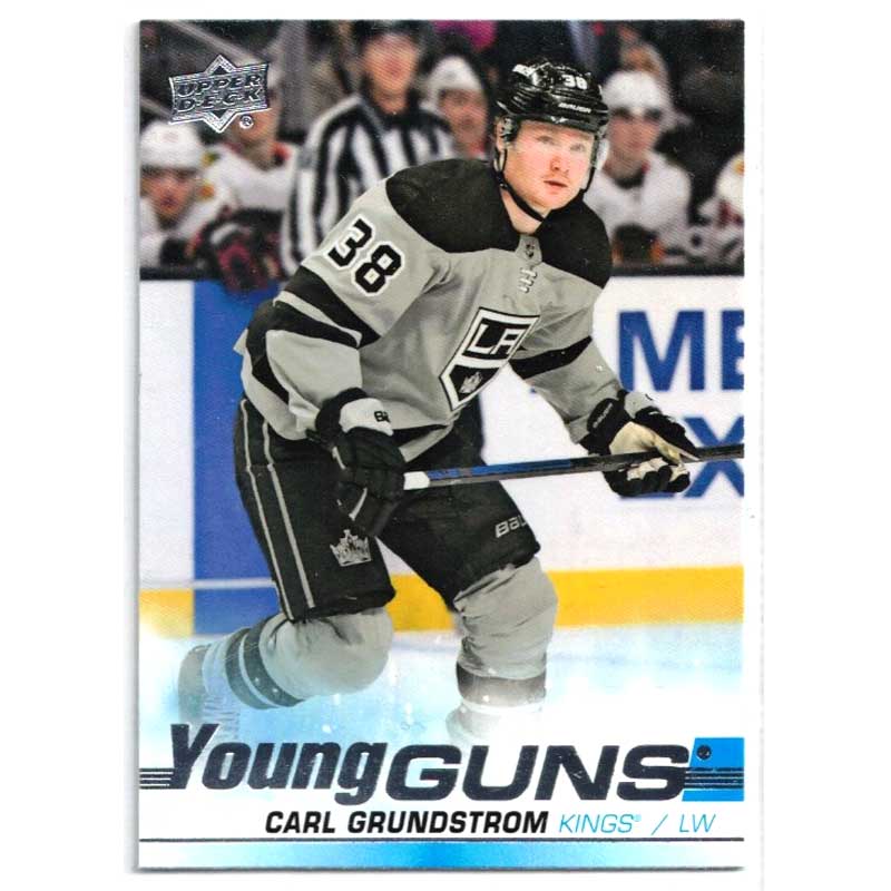 Carl Grundström 2019-20 Upper Deck #484 Young Guns RC