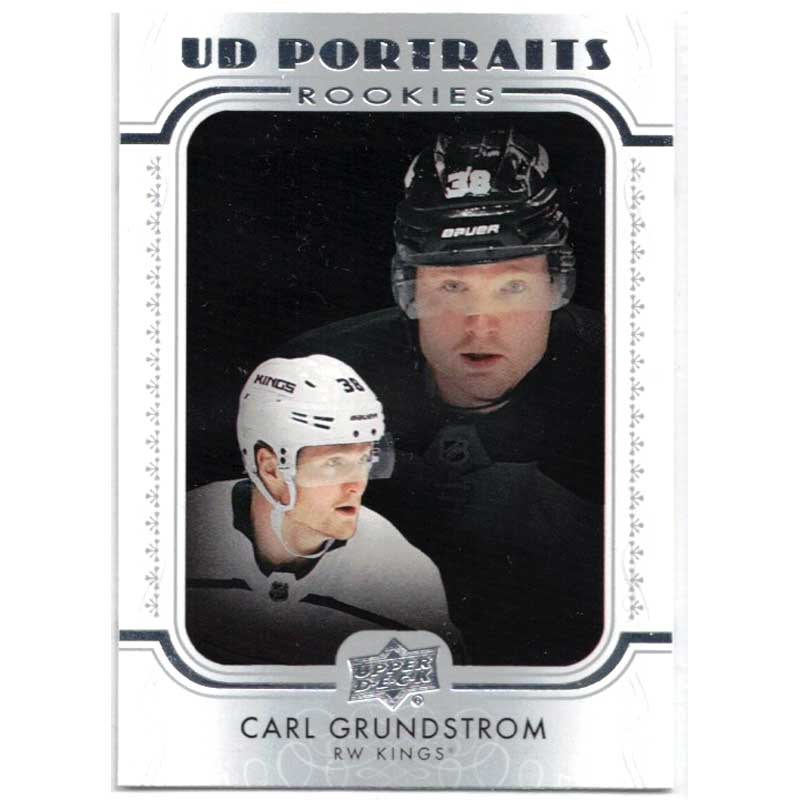 Carl Grundström 2019-20 Upper Deck UD Portraits #P64