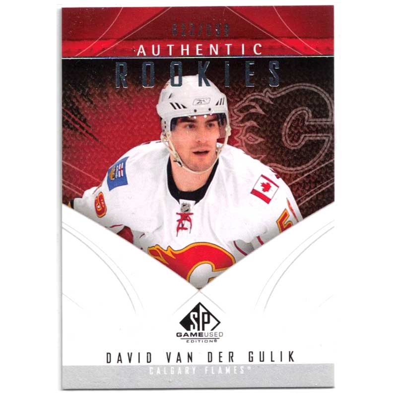 David Van Der Gulik 2009-10 SP Game Used #169 RC /699