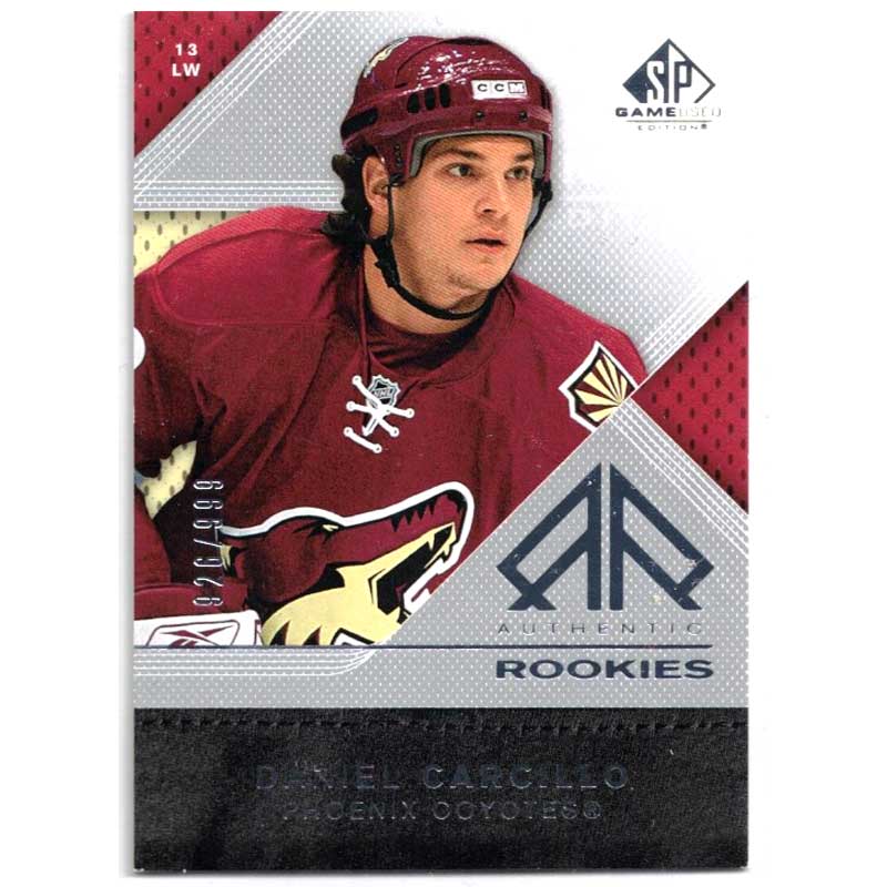 Daniel Carcillo 2007-08 SP Game Used #115 RC /999