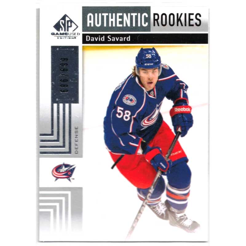 David Savard 2011-12 SP Game Used #113 RC /699