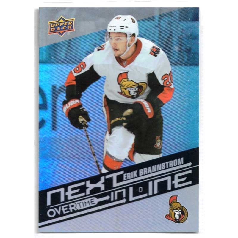 Erik Brännström 2019-20 Upper Deck Overtime Next In Line #NL3