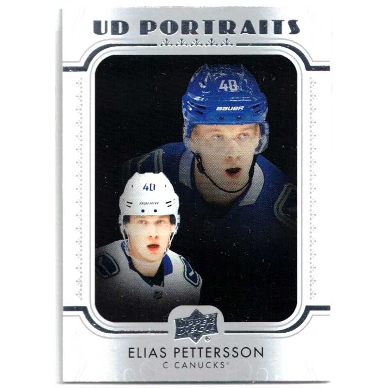 Elias Pettersson 2019-20 Upper Deck UD Portraits #P25