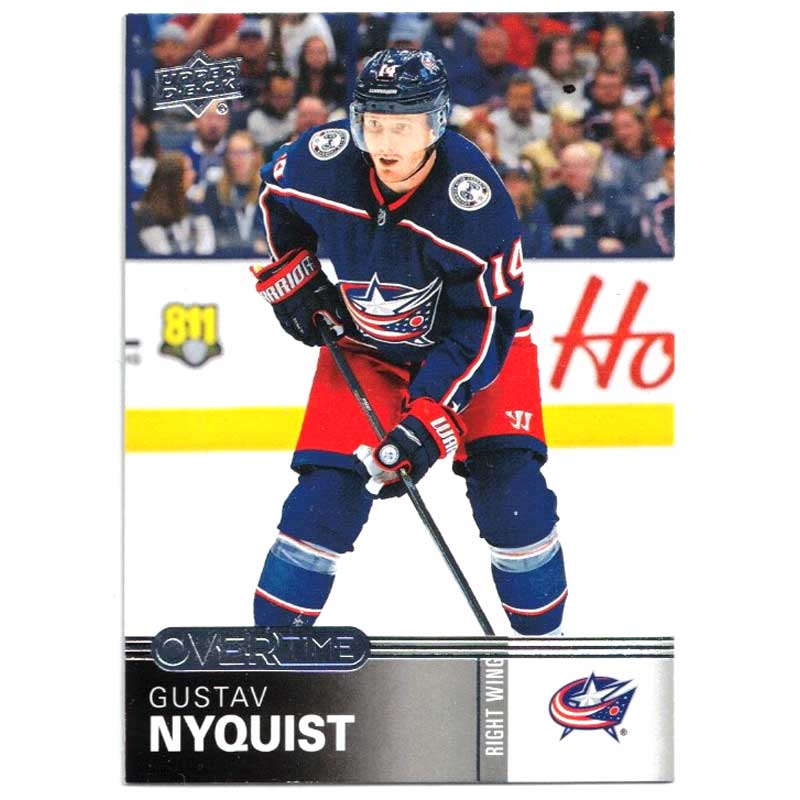 Gustav Nyquist 2019-20 Upper Deck Overtime #85