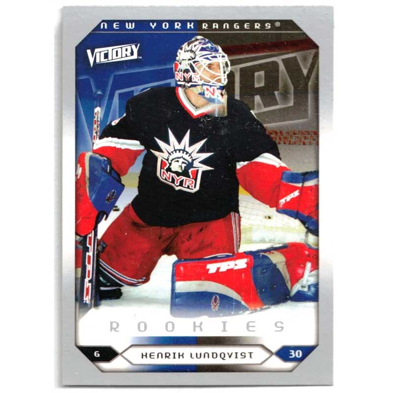 Henrik Lundqvist 2005-06 Upper Deck Victory #288 RC