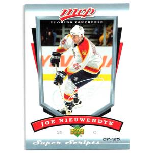 Joe Nieuwendyk 2006-07 Upper Deck MVP Super Script #128 07/25
