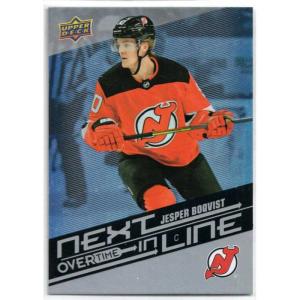 Jesper Boqvist 2019-20 Upper Deck Overtime Next In Line #NL7