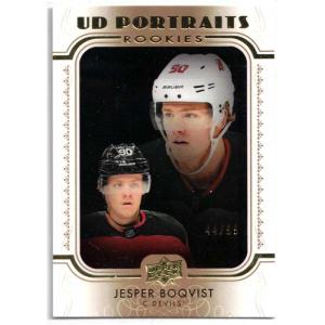 Jesper Boqvist 2019-20 Upper Deck UD Portraits Gold #P95 /99