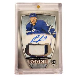 Andreas Johnsson 2018-19 The Cup #122 Patch Autograph RC /249