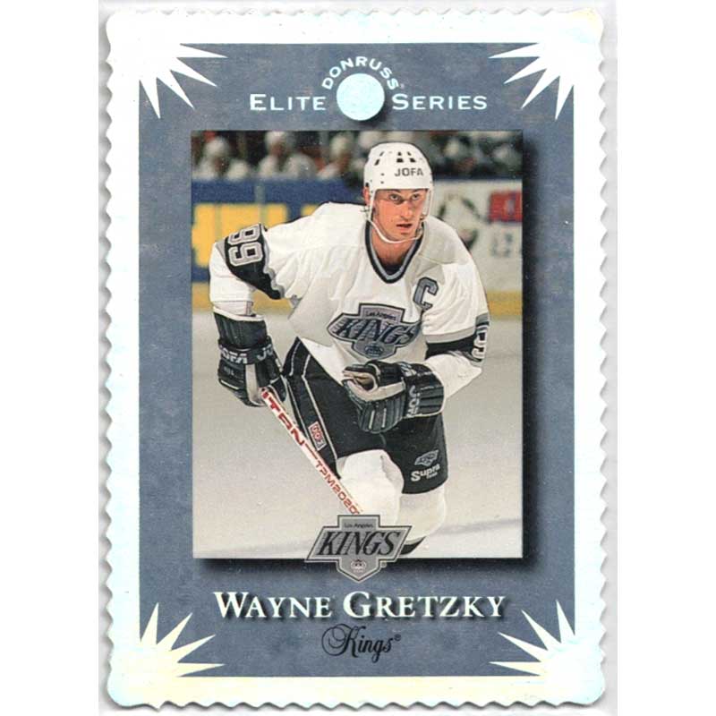 Wayne Gretzky 1994-95 Donruss Elite Inserts #5 [Slight bend on upper right corner]