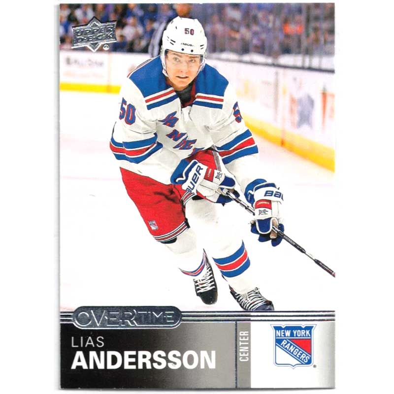 Lias Andersson 2019-20 Upper Deck Overtime #5