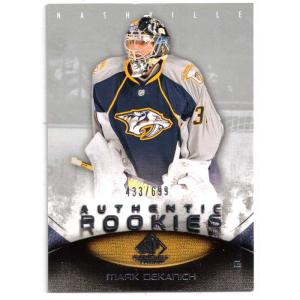 Mark Dekanich 2010-11 SP Game Used #104 RC /699