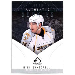 Mike Santorelli 2009-10 SP Game Used #127 RC /699