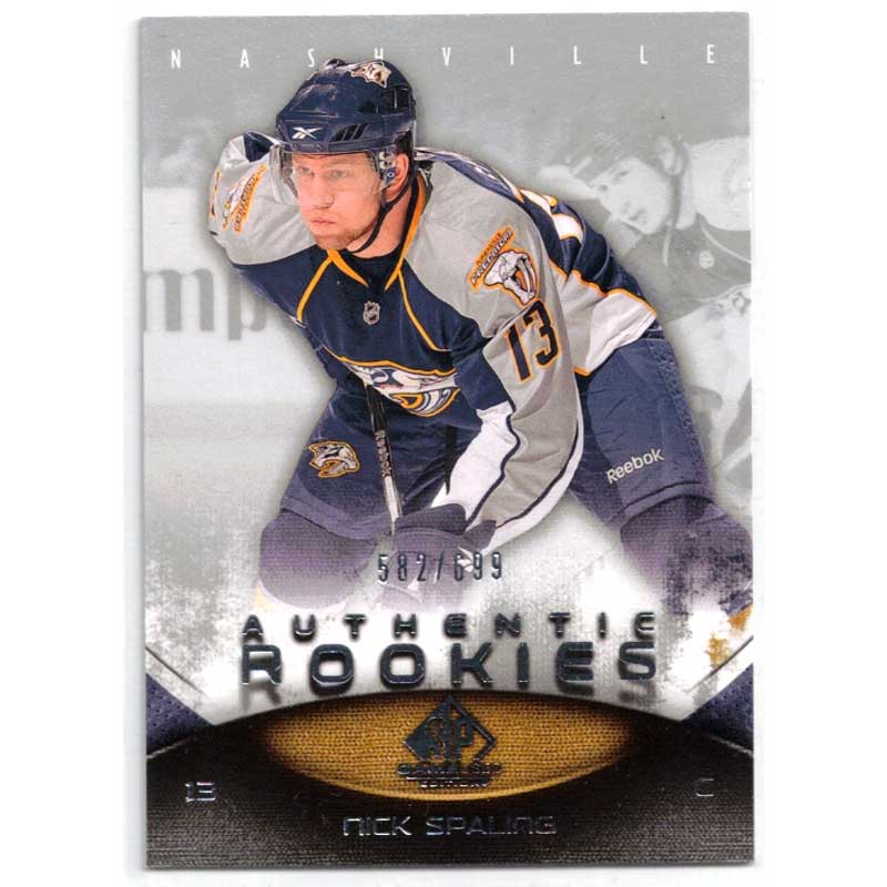 Nick Spaling 2010-11 SP Game Used #160 RC /699