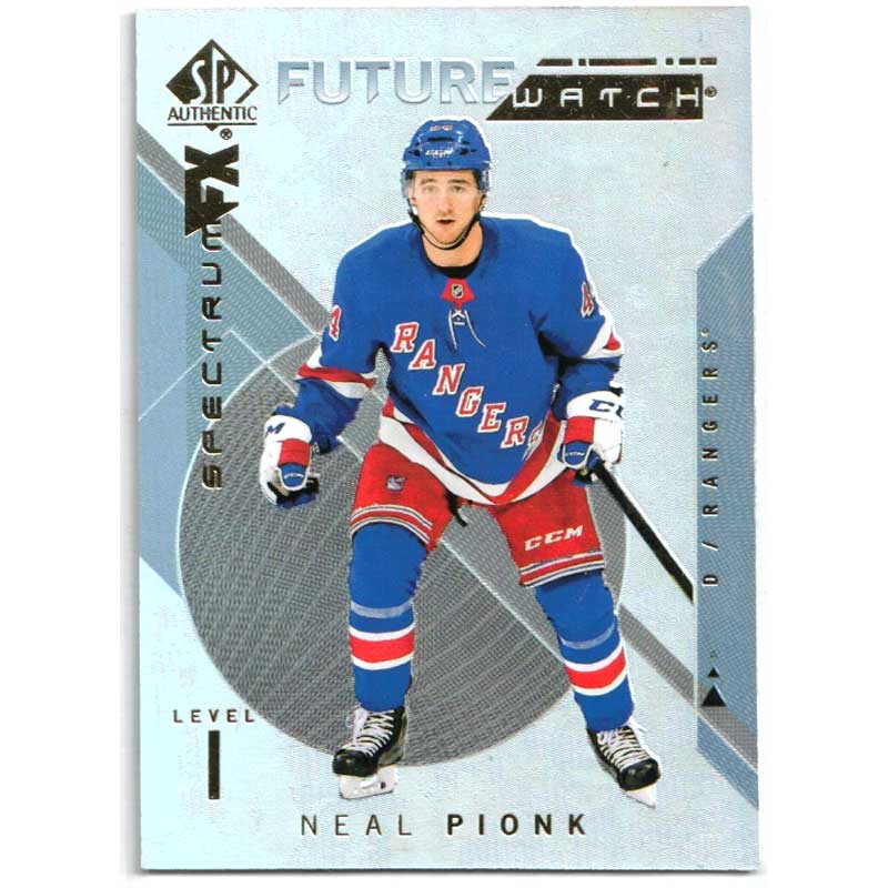 Neal Pionk 2018-19 SP Authentic Spectrum FX #S67 Future Watch