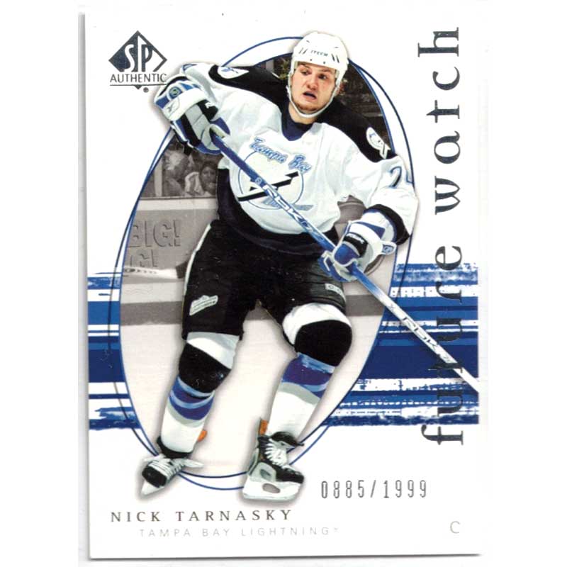 Nick Tarnasky 2005-06 SP Authentic #244 Future Watch RC /1999