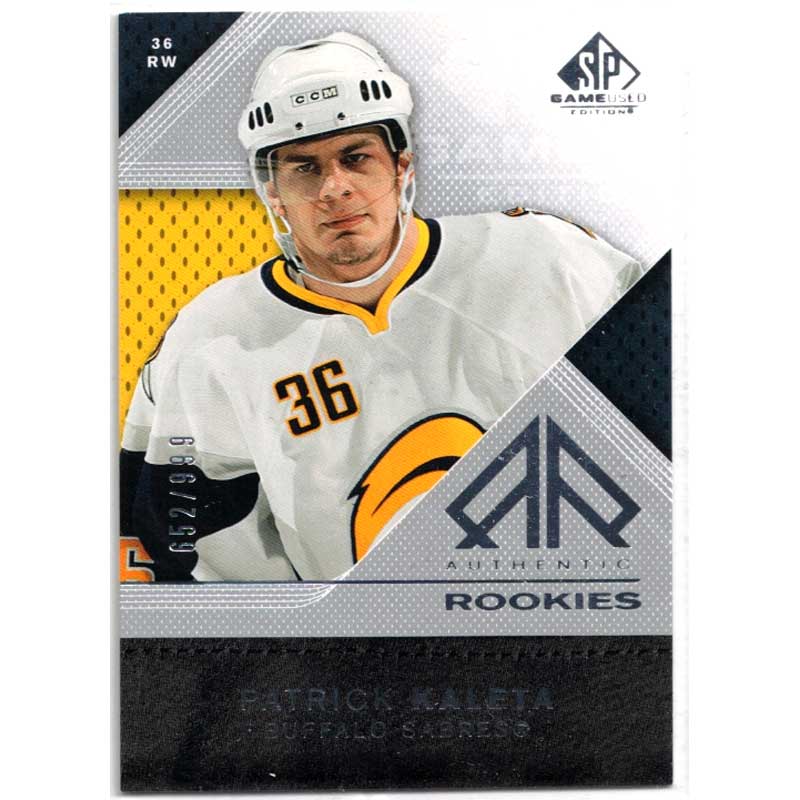 Patrick Kaleta 2007-08 SP Game Used #180 RC /999