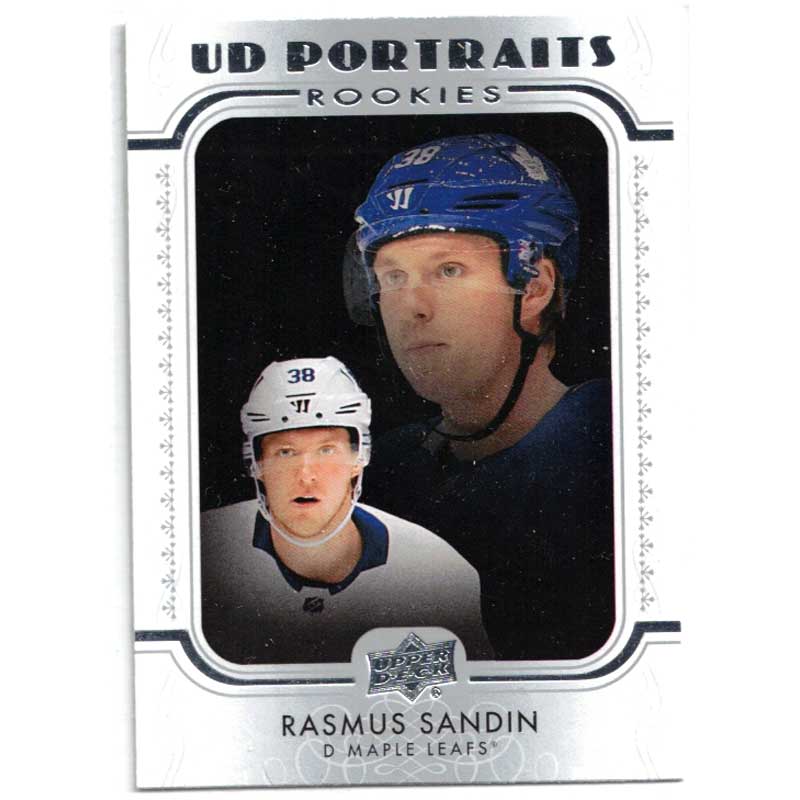 Rasmus Sandin 2019-20 Upper Deck UD Portraits #P56