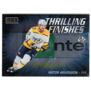 Viktor Arvidsson 2019-20 O-Pee-Chee Platinum Thrilling Finishes #TF10