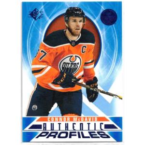 Connor McDavid 2020-21 SP Authentic Profiles Blue #AP1