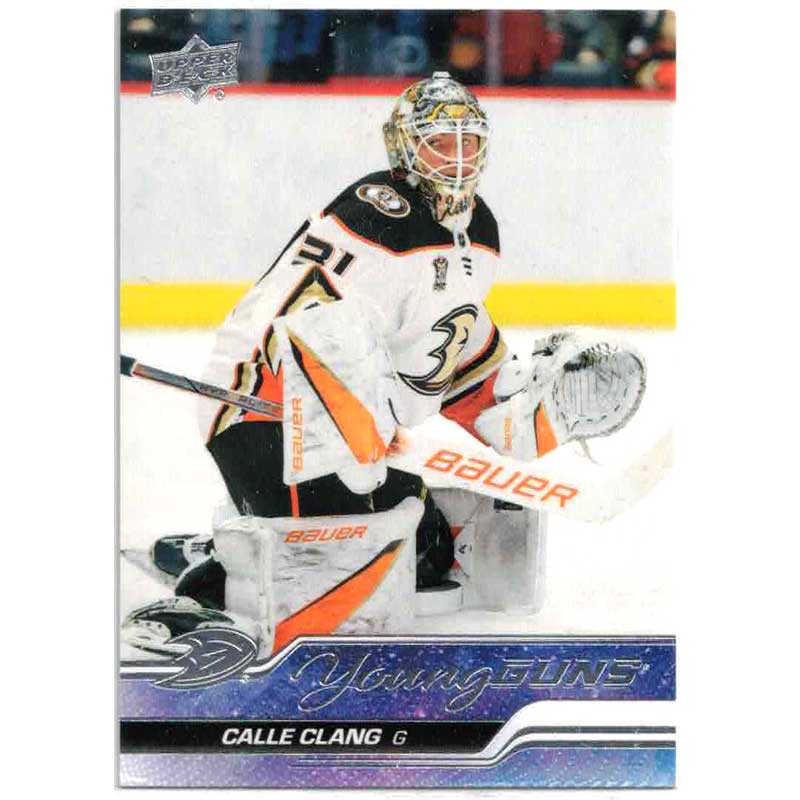 Calle Clang 2023-24 Upper Deck #709 Young Guns RC