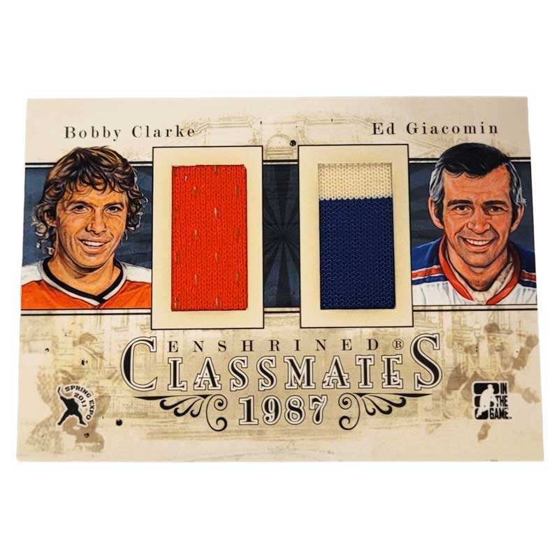 Bobby Clarke / Ed Giacomin2010-11 ITG Spring Expo Enshrined Classmates Black #CM57  /19