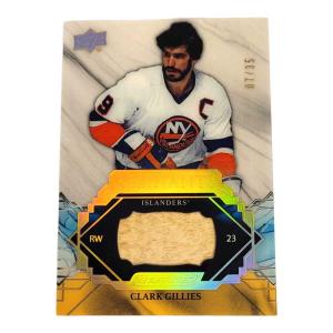 Clark Gillies 2019-20 Upper Deck Engrained Rare Remnants #RCG /35