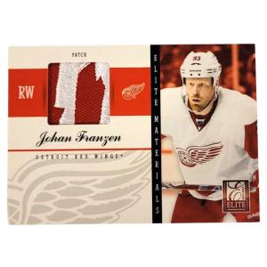Johan Franzen 2011-12 Elite Materials Patches #26 11/15